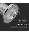 5W Ø8,15cm LED downlight - Brannhemmende, Samsung LED chip, IP65, dimbar, Hull: Ø5,7 cm, Mål: Ø8,15 cm