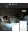 Wi-Fi Infrarød Universal fjernkontroll, 5V - Smart Life, Alexa og Google Home kompatibel, inkl. USB kabel