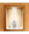 36W kvadratisk LED panel for innbygging med Samsung chip - 2880lm, RA90, 12°, hull: 120x120mm, 5700K