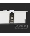 36W kvadratisk LED innfellingspanel - Samsung LED chip, RA90, 38°, Hull: 120x120 mm