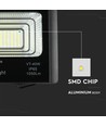 40W Solcelle LED lyskaster med sensor - 1050lm, 6000K, IP65, inkl. fjernkontroll og solcellepanel