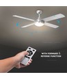 35W LED Takvifte med Lyssett - RF Kontroll, 4 Vinger, DC Motor