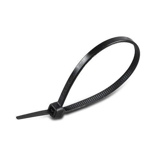 Kabelstrips 3,5*250mm Svart - Brennbarhetsklasse UL94-V2, 100 stk./pakke