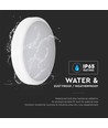 20W LED taklampe - Samsung LED chip, 3-i-1 CCT, IP65 vanntett, bulkhead