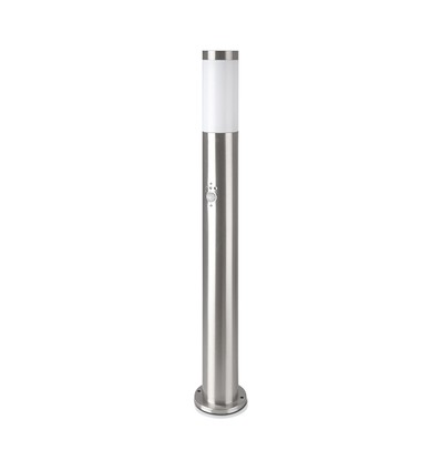 80cm hagelampe med sensor - E27 sokkel, rustfritt stål, IP44, max 60W