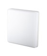 25W LED taklampe, Samsung LED chip - 300x300mm, IP44, IK08, hvit kant, 3000K