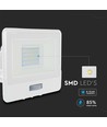 20W LED lyskaster med sensor, Samsung LED chip - IP65, hvit, kald hvit, utendørs, bevegelsessensor