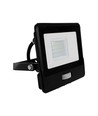 20W Lyskaster - PIR Sensor, Samsung Chip, 1m Kabel, 4000K, Sort Hus
