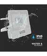 10W LED-lyskaster med sensor - Hvit, Samsung LED-chip