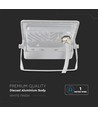 10W LED-lyskaster med sensor - Hvit, Samsung LED-chip