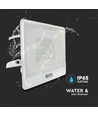 50W lyskaster - PIR-sensor, Samsung-chip, 1m kabel, 4000K, hvitt hus, arbeidslampe