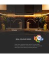 5m 4W/m LED strip, RA90 - 24V, 200lm/W, 90 LED pr. meter, IP20 innendørs