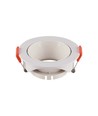 GU10 innfellingsspot - Rund, hvit/hvit, IP20, Hull: Ø7,2 cm, Mål: Ø8,5 cm
