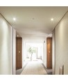 GU10/MR16 Downlight med sort reflektor - Uten lyskilde, Sort, Hull: Ø7,2 cm, mål: Ø8,5 cm