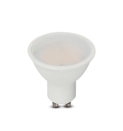 4,5W GU10 Spotlys - Glatt Plast, Samsung Chip, 6500K, 110D