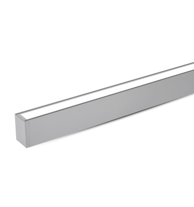120cm 40W LED lysskinne, sølv, Samsung - UGR19, 1-10V dimbar