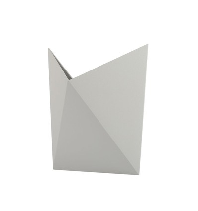 5W vegglampe, grå - IP65, 4000K, aluminium, 120° spredning, inkl. lyskilde
