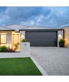 5W vegglampe, grå - IP65, 4000K, aluminium, 120° spredning, inkl. lyskilde
