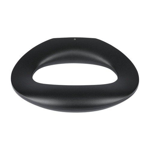 9W LED vegglampe - Sort, 1070lm, 3000K, aluminium, innendørs