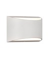 10W LED vegglampe med opp/ned lys - Bridgelux chip, IP54, hvit, 4000K