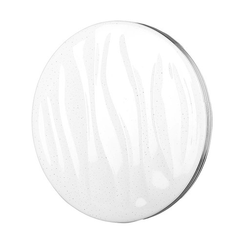 40W LED designer taklampe - 4000lm, 3-i-1 CCT, dimbar med fjernkontroll, Ø39,5cm, Wave cover