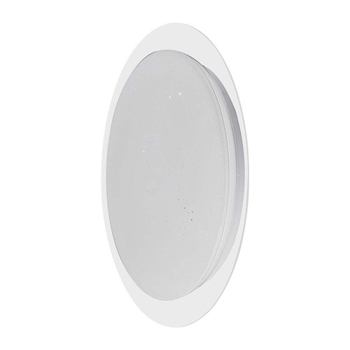 40W Designer Dome LED taklampe - Ø40cm, CCT fargeskift, dimbar, stjernehimmeleffekt, inkl. fjernkontroll