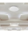 40W Designer Dome LED taklampe - Ø40cm, CCT fargeskift, dimbar, stjernehimmeleffekt, inkl. fjernkontroll