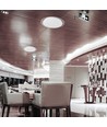 40W Designer Dome LED taklampe - Ø40cm, CCT fargeskift, dimbar, stjernehimmeleffekt, inkl. fjernkontroll