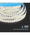 240 LED Strip Lys 20W/m - 6500K, Høy Lumen, IP20, 5m/rull