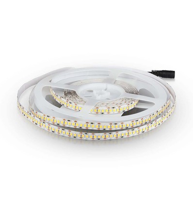 5m 17W/m LED-strip - 12V, IP20, 204 LED per meter, varmhvit
