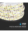 5m 17W/m LED-strip - 12V DC, IP20, 204 LED per meter