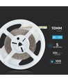 5m 17W/m LED-strip - 12V, IP20, 204 LED per meter, varmhvit