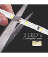 5m 5W/m ZigZag LED-strip - 12V DC, IP20, 60 LED pr. meter