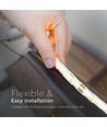 5m 5W/m ZigZag LED-strip - 12V DC, IP20, 60 LED pr. meter