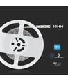 5m 13W/m COB-LED strip, RA90 - 24V, IP20, 512 LED pr. meter, 3000K