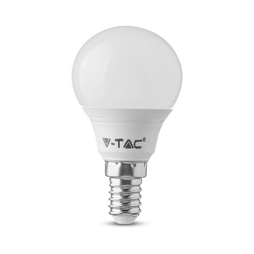6 stk. E14 4,5W LED kronepære - P45, 4000K, 470lm, 6-pakning