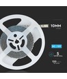 5m 12W/m LED strip, Samsung LED chip - 12V, 120 LED pr. meter, IP20, 10mm bredde