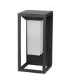 2W Solara vegglampe med solcelle - Samsung LED, IP65, bevegelsessensor, 3000K, grå, inkl. lyskilde