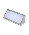 12W utendørs vegglampe - 1250lm, IP65, grå, 6400K, 26,5cm bredde