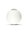 4W hvit LED vegglampe - IP65, 3000K, rund, utendørs, inkl. lyskilde