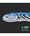 5m 13W/m RGB COB-LED strip - 24V, IP20, 422 LED pr. meter, 10mm bredde