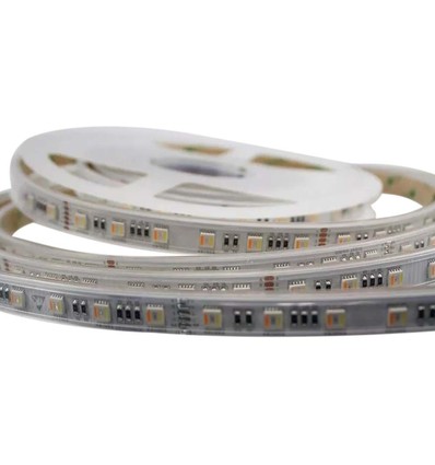 5m RGB+CCT 24W/m LED stripe - RGB+2700-6500K, IP65, 24V