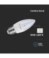 4,5W kermikpære E27 - LED, 4000K