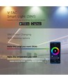 WiFi RGB+CCT LED controller - 12V/24V, 5 kanaler, inkl. fjernkontroll, fungerer med Google Home