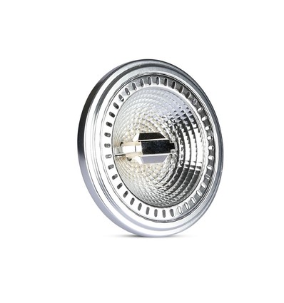 GU10 12W dimbar AR111 LED pære - RA90, 6400K, 40 grader, 1031lm