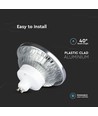 GU10 12W dimbar AR111 LED pære - RA90, 4000K, 40 grader, 1031lm