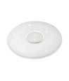 60W Designer taklampe med fjernkontroll - 150lm/W, CCT, dimbar, stjernehimmel, rund cover