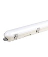 120cm 36W vanntett komplett LED armatur med nødlys - Samsung LED chip, 120lm/W, IP65, 4000K, 3 timers batteridrift
