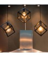 E27 6W LED filament pære - G125 globe, klar, varm hvit, 300° beam angle