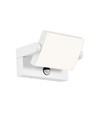 17W LED vegglampe med sensor - IP65, 2580lm, hvit, 3000K, PIR sensor